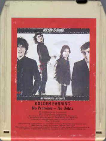 Golden Earring 8-track No Promises No Debts Canada